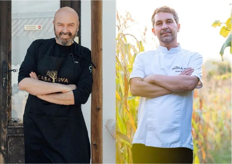 Andrés Torres y Javier Olleros Casa Nova y Culler de Pau