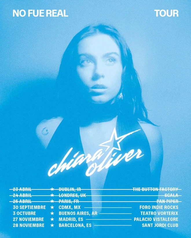 Chiara Oliver "No fue Real" Gira