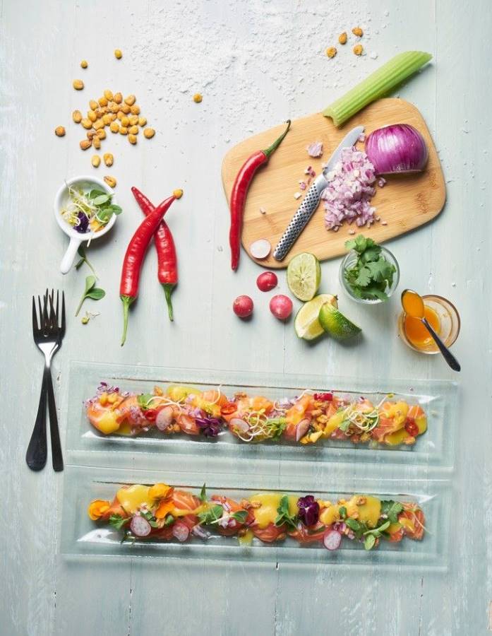 Salmón Noruego Tiradito