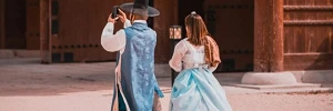 Viajes a Corea del Sur. Pareja coreana.