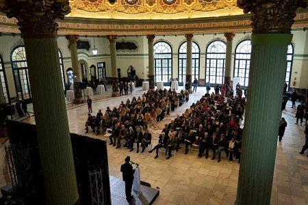 Presentación en el Casino de la Exposición de la Bienal de Flamenco en Sevilla (c) Laura León